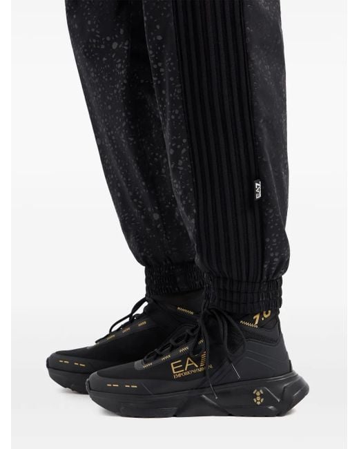 Pantalones de chándal estampados EA7 de color Blue