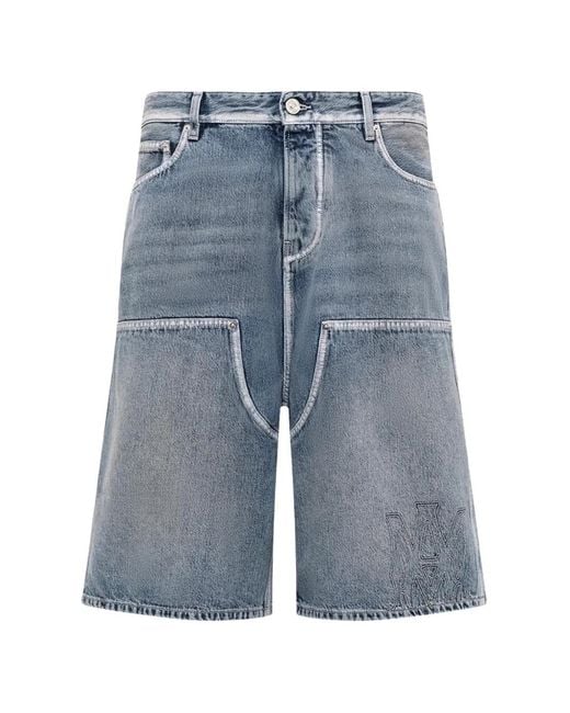 Bermudas Carpenter Ma Amiri de hombre de color Blue