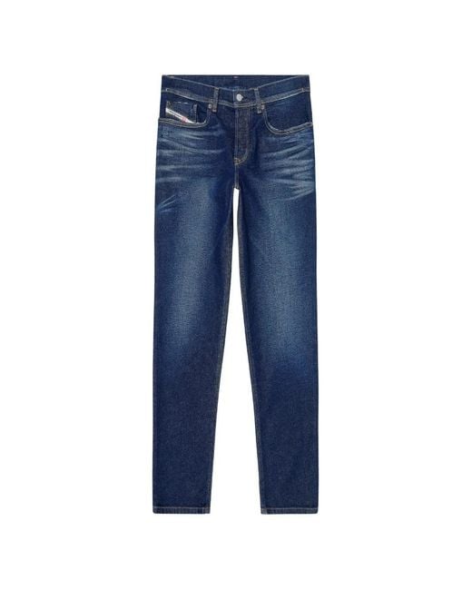 DIESEL Blue Regular Jeans Regular Waist 2023 D-Finitive for men