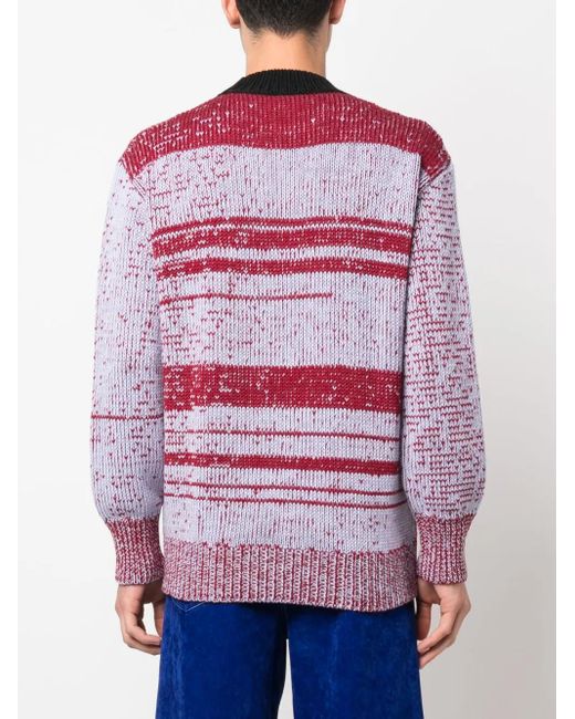 Marni Red Sweaters Multicolour for men