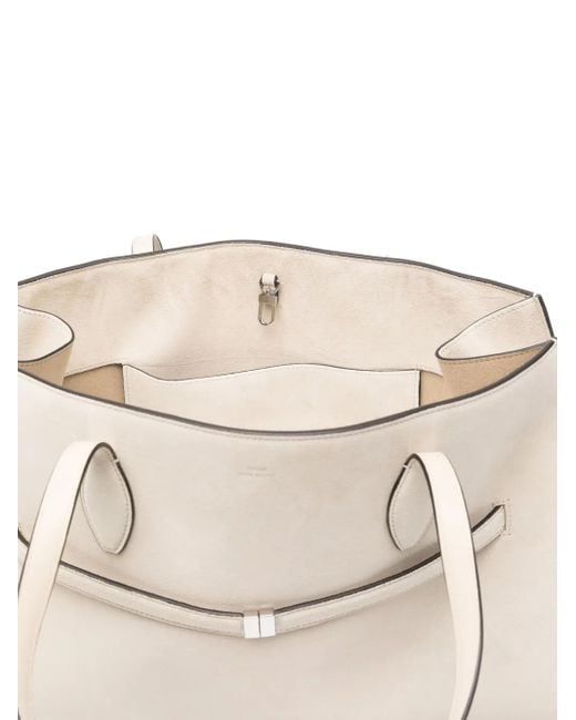 Totême  Grote Lounge Suède Shopper in het Natural