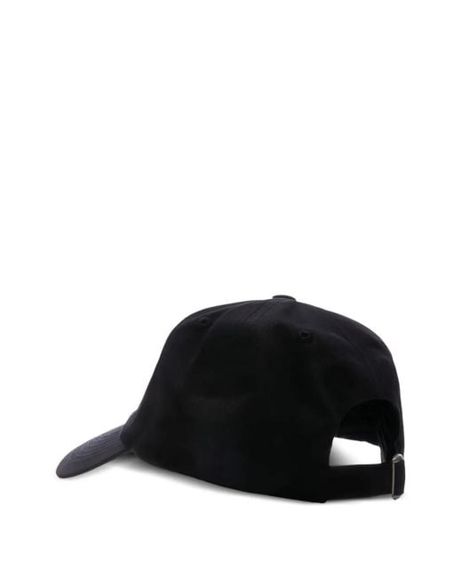 Pleasures Black Unity Logo-Patch Cap