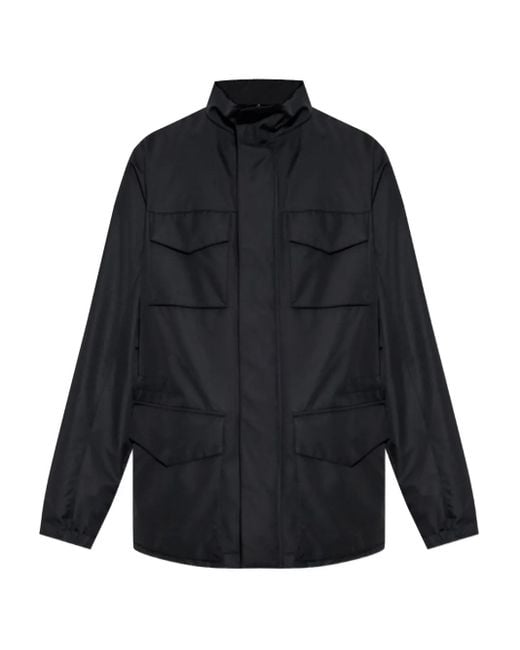 Giorgio Armani Blue Multi-Pocket Jacket for men