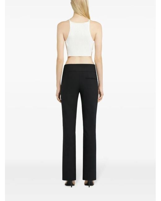 Courreges Cropped Top in het White