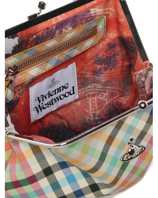 Vivienne Westwood White Granny Tote Bag