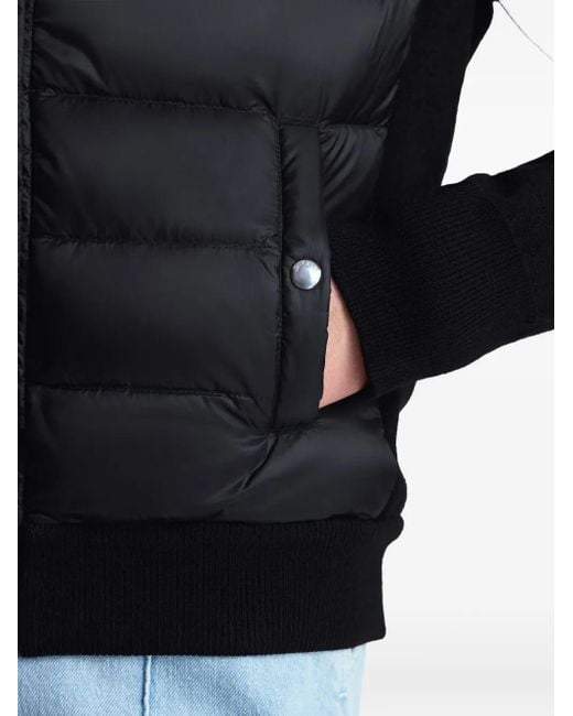 Fusalp Black Acarim Panelled Puffer Jacket
