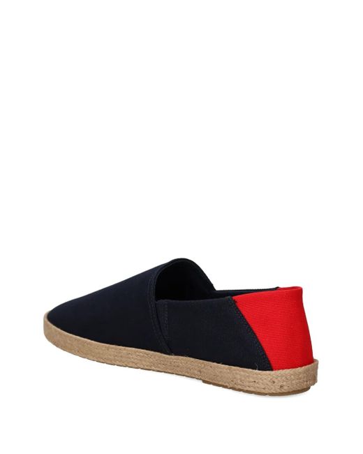 Tommy Hilfiger Blue Cotton Espadrilles for men
