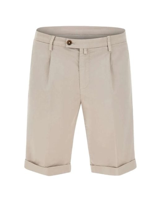 Briglia 1949 White Tailored Shorts for men