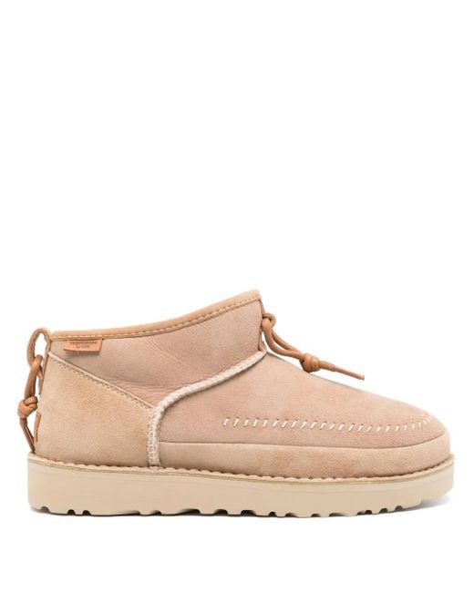 Ugg Natural Classic Ultra Mini Crafted Regenerate Boots