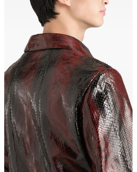 Giacca Migjorn di Dolce & Gabbana in Brown da Uomo