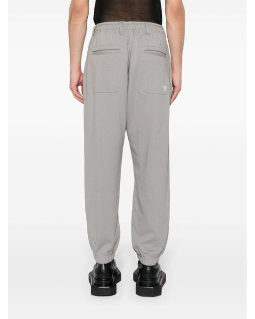 Y-3 Gray toggle-fastening Track Pants