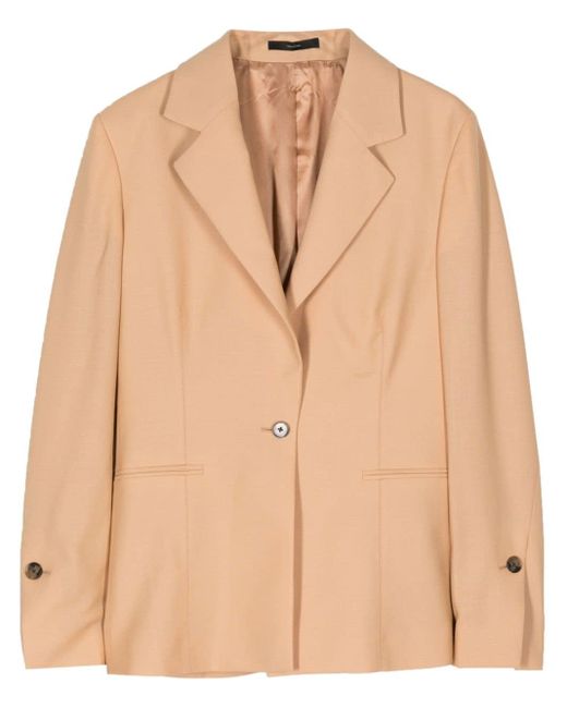 Paul Smith Natural Single-breasted Blazer