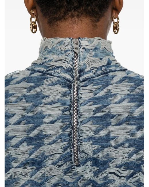 DIESEL Blue Turtleneck Sweater
