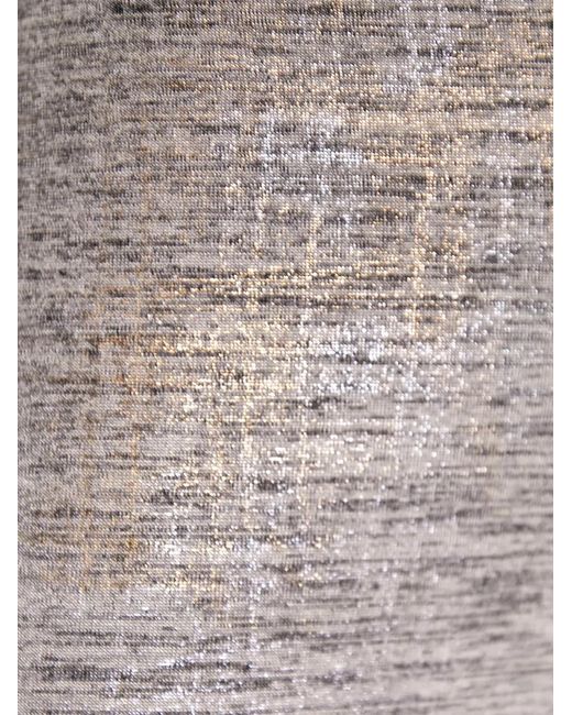 Joseph Ribkoff Gray Metallic-Effect Trousers
