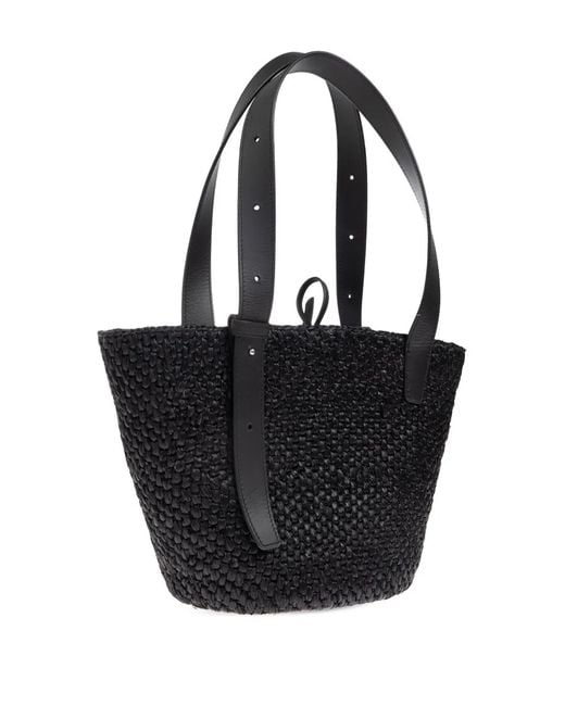 LIE STUDIO Black Bianca Shoulder Bag