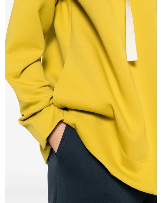 Max Mara Yellow Zip-Up Sweatshirt