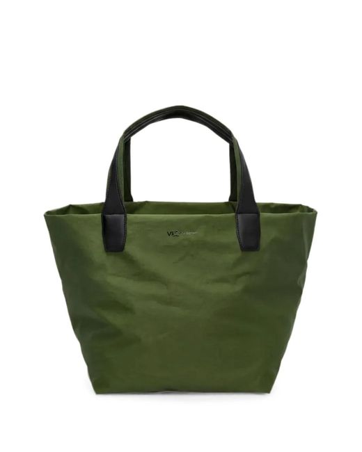 VEE COLLECTIVE Green Medium Porter Essence Tote Bag
