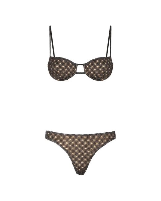 Missoni White Cut-Out Bikini