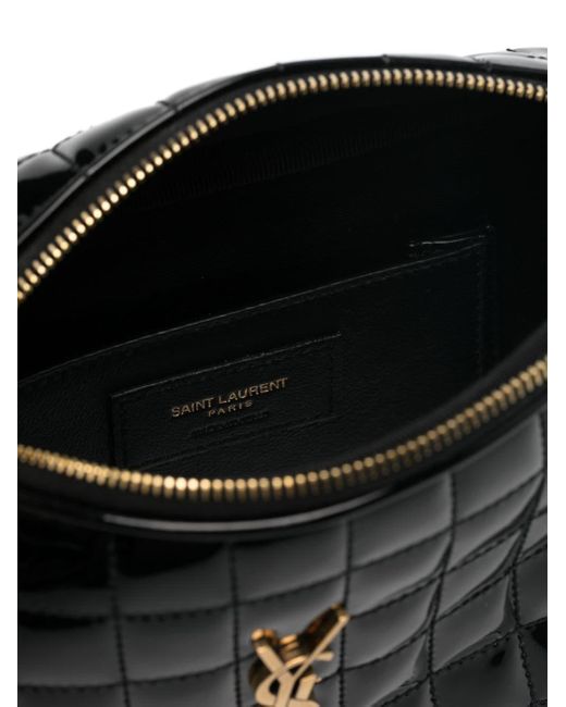 Mini sac à bandoulière matelassée Cassandre Saint Laurent en coloris Black