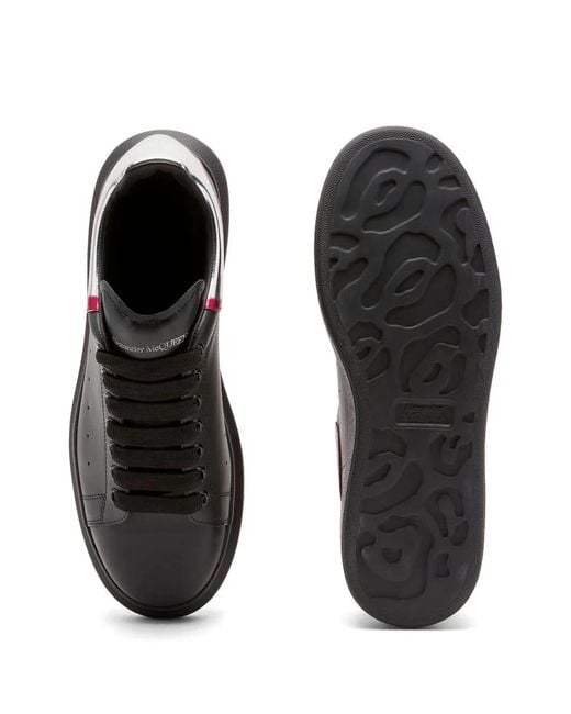 McQueen Black Oversized Sneakers for men