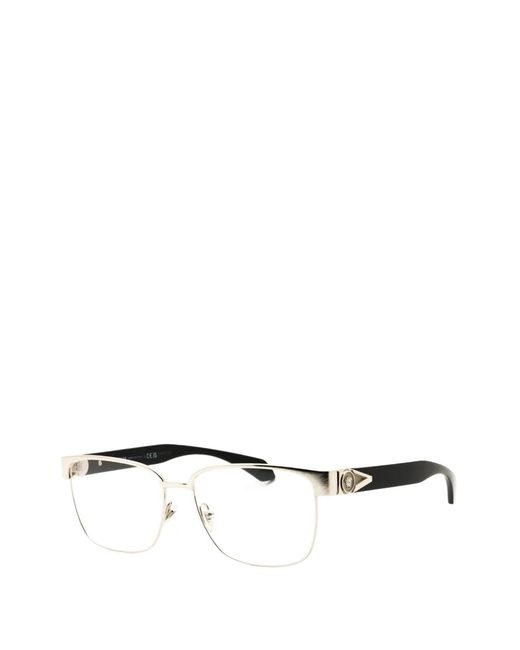 Versace Natural Medusa-Plaque Rectangle-Frame Glasses for men