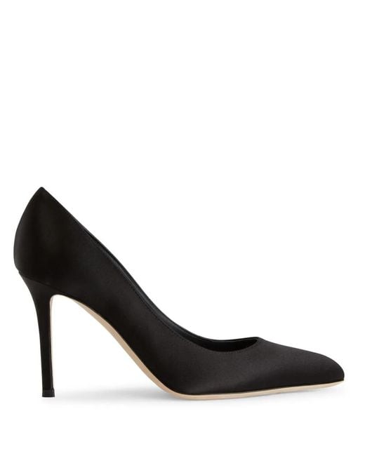 Giuseppe Zanotti Black Jakye 90Mm Suede Pumps