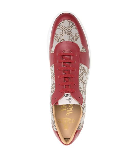 Zapatillas bajas con logo Vivienne Westwood de hombre de color Pink