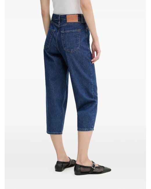 Marc O' Polo Blue Cropped Jeans