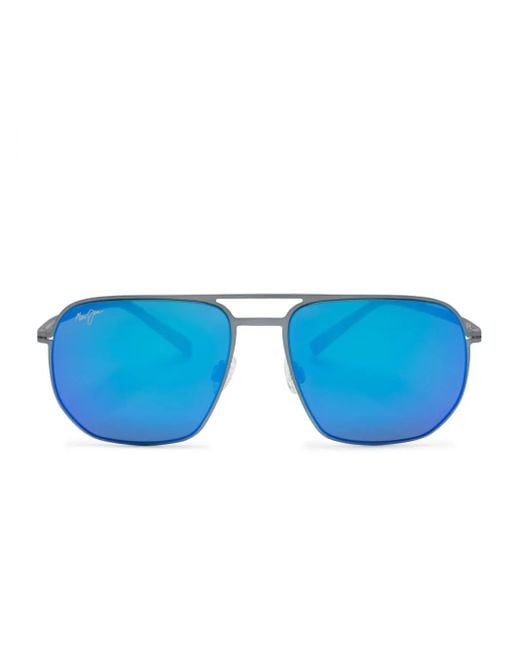 Maui Jim Blue B605-03 Tinted Sunglasses for men