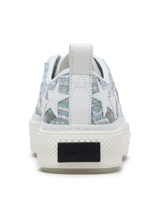 Amiri Stars Court Sneakers in het White