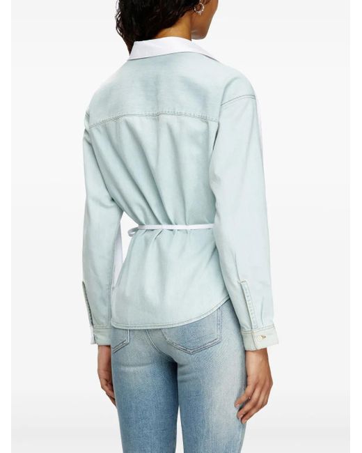 DIESEL C-delphi-den シャツ White