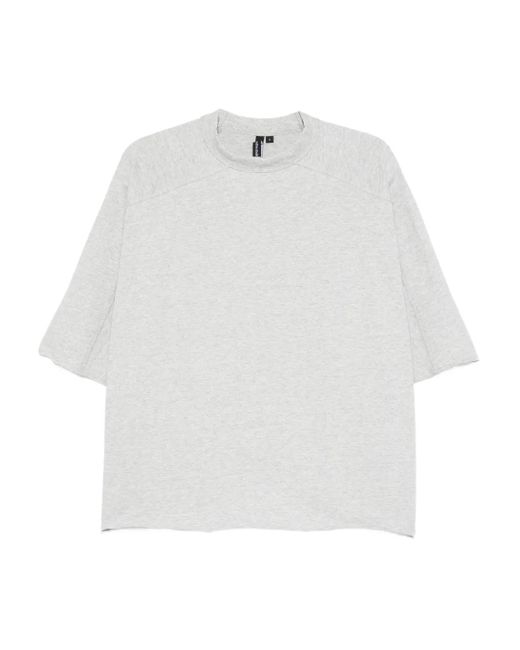 Entire studios White T-Shirt mit Raglanärmeln