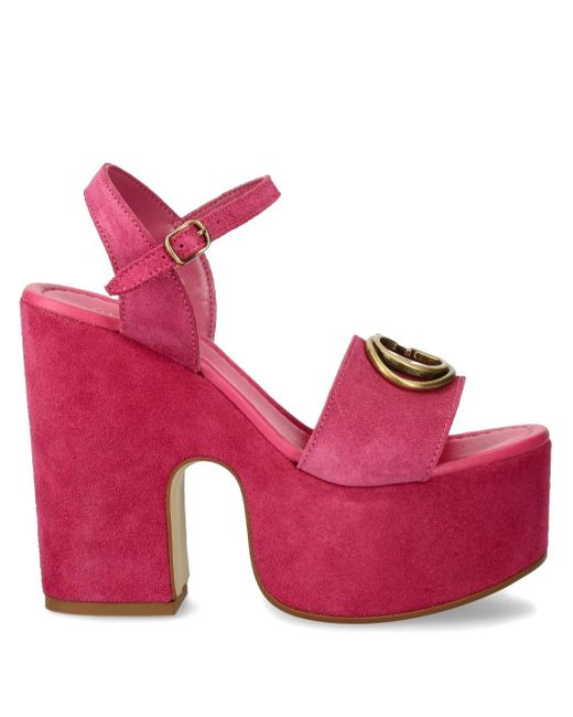 Guess Clody 130mm サンダル Pink