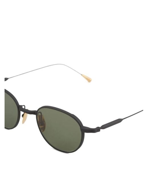 Lunetterie Generale Green No Time To Die Round-Frame Sunglasses for men