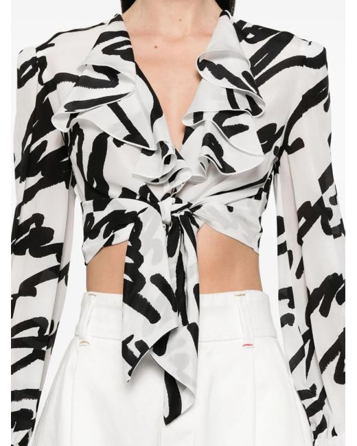 Balmain Black Silk Shirt For