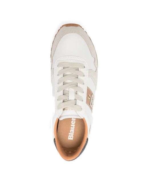 Blauer White Millen Sneakers