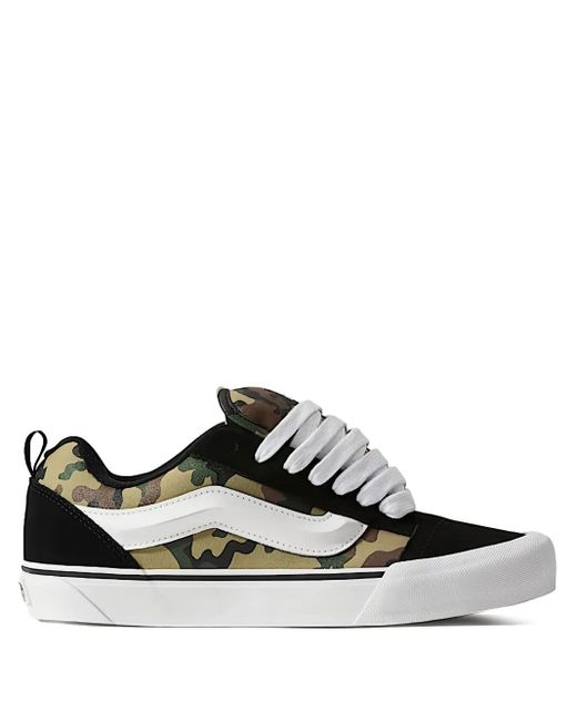 Vans Black Knu Skool "Camo" Sneakers for men
