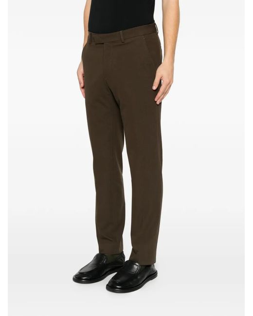 Karl Lagerfeld Gray Logo-Patch Trousers for men