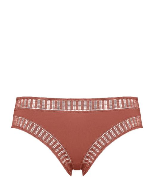 Eres Pink Jacky Graphic Slip