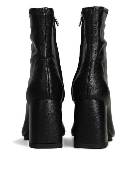 Botas con tacón de 80 mm Ash de color Black
