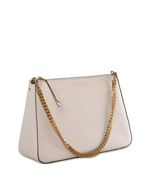Tory Burch Natural Perry Chain-Strap Shoulder Bag