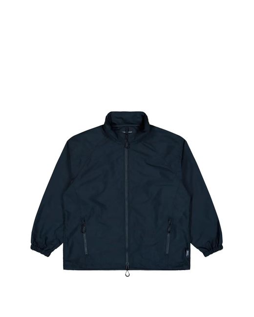 Comme des Garçons Blue Packable-Hood Zip-Up Jacket for men