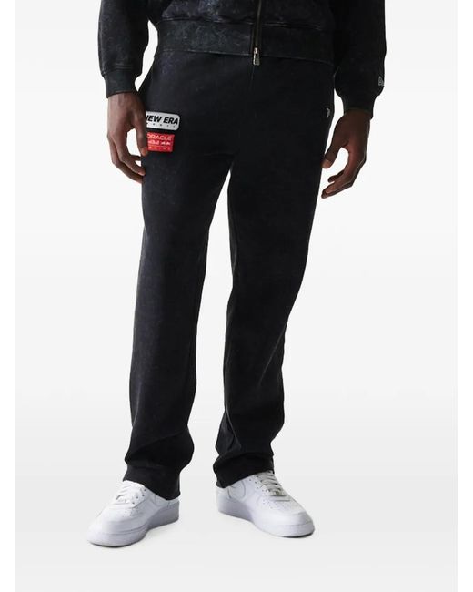 KTZ Black Bull Racing Straight-Leg Track Pants for men