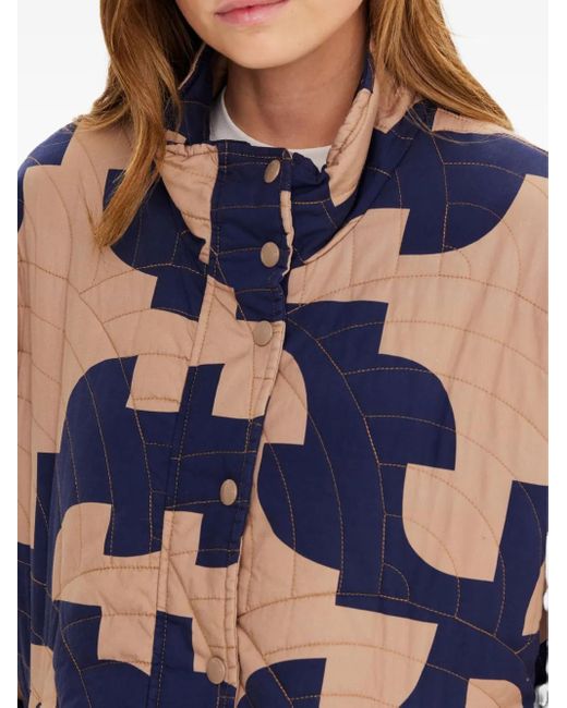 The Upside Blue Mirage Carmen Quilted Jacket