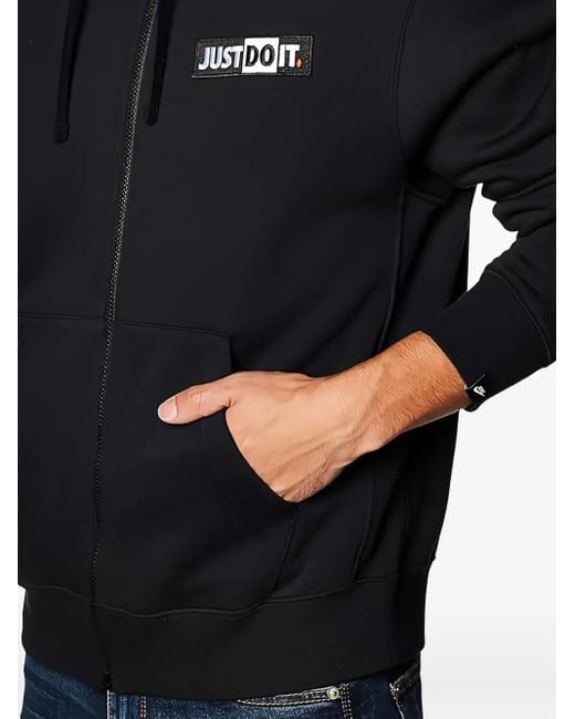 メンズ Nike ジップアップ パーカー Black