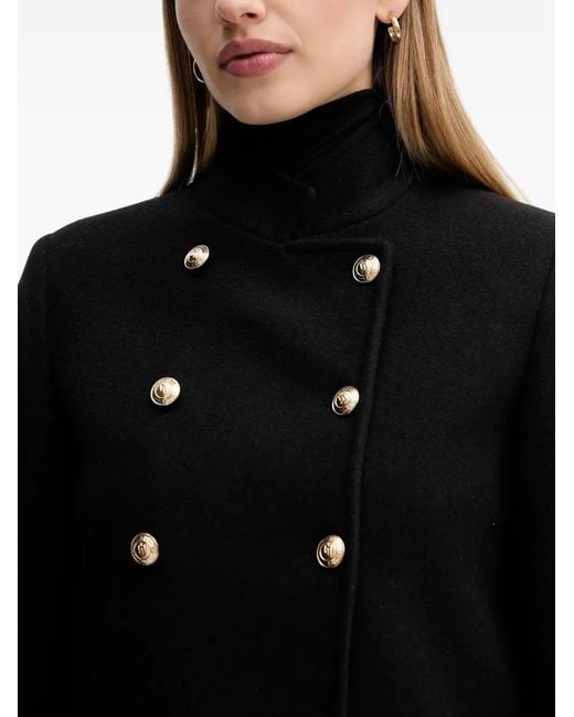 GAUDI Black Double-Breasted Blazer