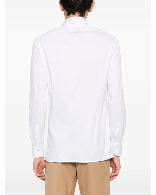 Camicia di Kiton in White da Uomo