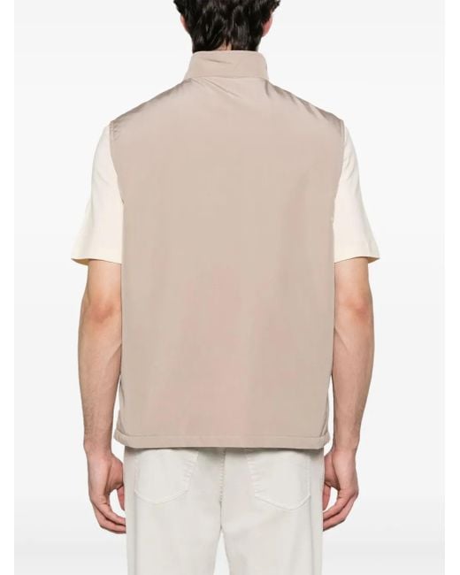 Chaleco Acolchado Brunello Cucinelli de hombre de color Pink