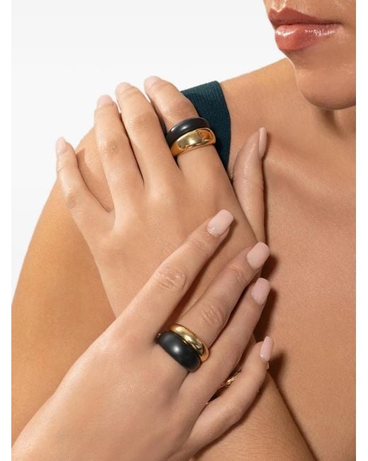 Sidney Garber Natural Polished Ring