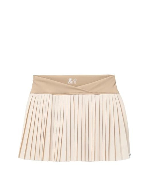 AAPE BY A BATHING AP Natural Pleated Skirt